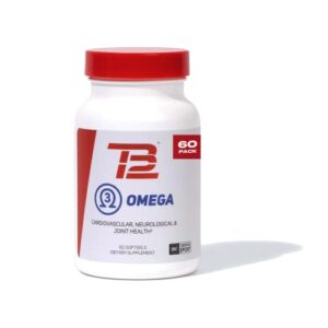 tb12 omega 3 fish oil supplement by tom brady – high potency, essential fatty acids, brain & heart health, recovery, non gmo, nsf certified for sport, 1250 mg (500mg dha and 250mg epa), 60 softgels