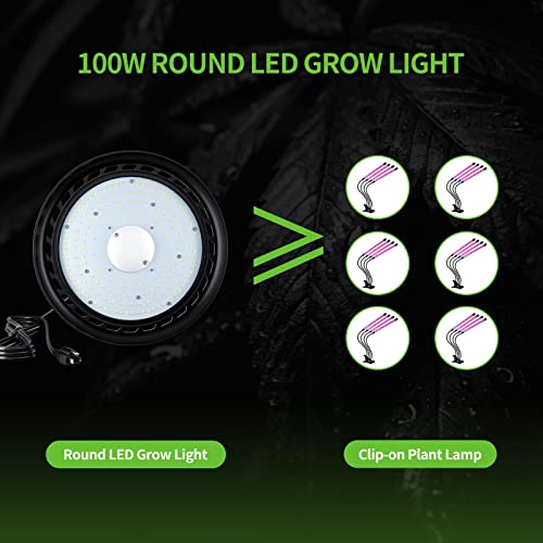 EK ENNOKING AG-1000E LED Grow Light Full Spectrum Replace 1000W HPS Grow Lamp Plants Growing for Indoor Hydroponic Seeding Veg Bloom Greenhouse