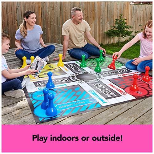 Giant SORRY Classic Family Board Game Indoor Outdoor Retro Party Activity Summer Toy with Oversized Gameboard, for Adults and Kids Ages 6 and up