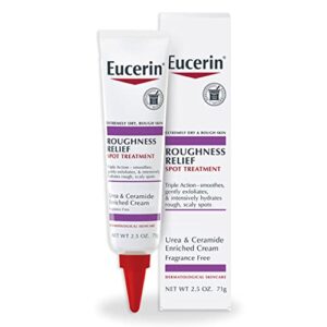 eucerin roughness relief spot treatment, body moisturizer for dry skin, 2.5 oz tube