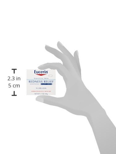 Eucerin Redness Relief Night Creme - Gently Hydrates To Reduce Redness-Prone Skin At Night - 1.7 oz Jar