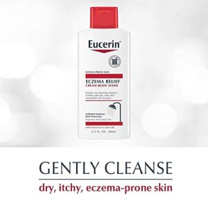 Eucerin Eczema Relief Cream & Body Wash, Eczema Body Wash, Cream Body Wash, 13.5 Fl Oz Bottle