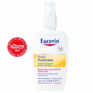 Eucerin Daily Protection Moisturizing Face Lotion, SPF 30 4 fl oz (118 ml) (Pack of 2)