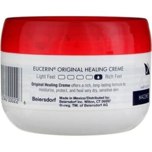 Eucerin Original Healing Rich Creme 4 oz (Pack of 2)