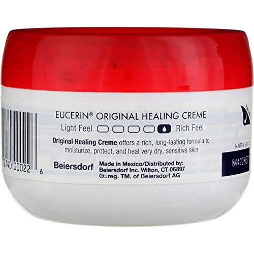 Eucerin Original Healing Rich Creme 4 oz (Pack of 2)