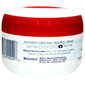 Eucerin Original Healing Rich Creme 4 oz (Pack of 2)