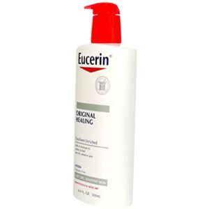 Eucerin Lotion Original Healing 16.9 Ounce Pump (500ml) (3 Pack)