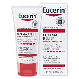 eucerin eczema relief flare-up treatment – provides immediate relief for eczema-prone skin – 2 oz. tube