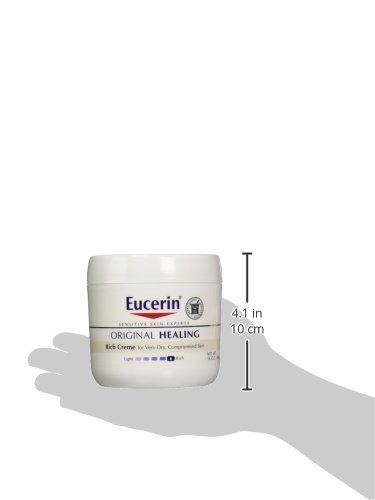 Eucerin Original Healing Cream - Fragrance Free, Rich Lotion for Extremely Dry Skin - 16 oz. Jar