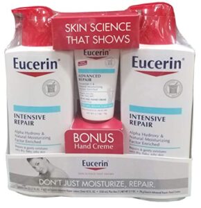 eucerin plus lotion with hand cream, 44.7 ounce