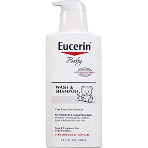 eucerin baby baby wash & shampoo – 13.5 oz