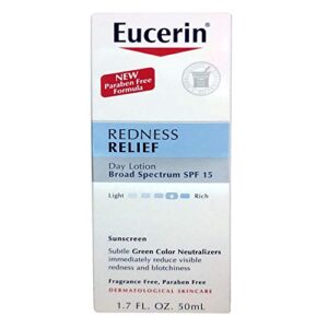 eucerin redness relief daily perfecting lotion spf 15 1.70 oz (pack of 4)