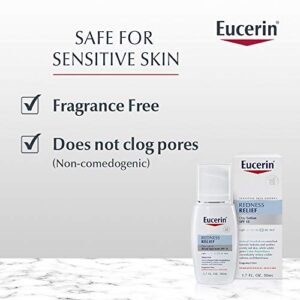 Eucerin Redness Relief Day Lotion - Broad Spectrum SPF 15 - Neutralizes Redness and Protects Skin - 1.7 fl. oz. Pump Bottle