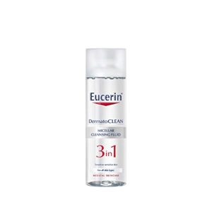 eucerin dermatoclean 3in1 micellar cleansing fluid, 6.8 fl oz