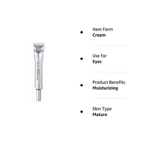 Eucerin Hyaluron Filler Eye Cream 15ml Intensive Wrinkle-Filling