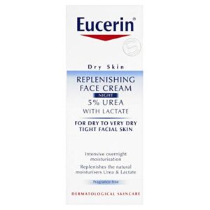 eucerin dry skin replenishing face night cream – 5% urea 50ml