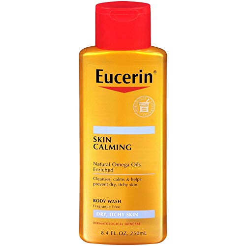 Eucerin Skin Calming Dry Itchy Skin Body Wash 8.40 oz (Pack of 2)