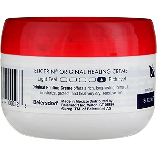 Eucerin Original Healing Rich Feel Creme 4 oz (Pack of 4)