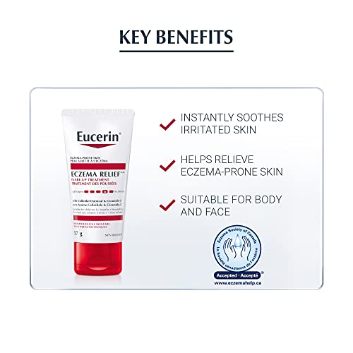 Eucerin Eczema Relief, Flare-up Treatment, 57 Grams