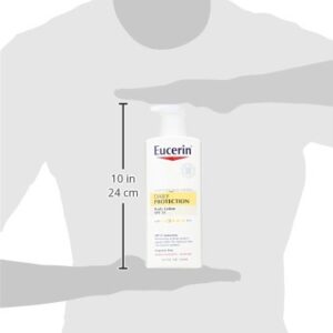 Eucerin Daily Hydration Lotion with SPF 15 - Broad Spectrum Body Lotion for Dry Skin - 16.9 fl. Oz. Pump Bottle