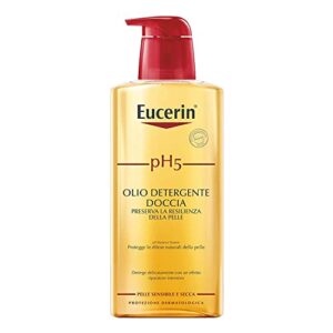 eucerin ph5 shower oil, two packs of 400 ml – 800 ml
