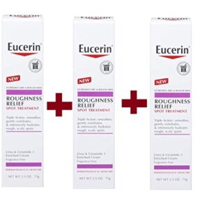 Eucerin Spot Treatment Roughness Relief 2.5 Ounce (74ml) (3 Pack)