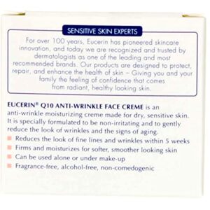 Eucerin Q10 Anti-Wrinkle Sensitive Skin Creme 1.7 oz (48 g)