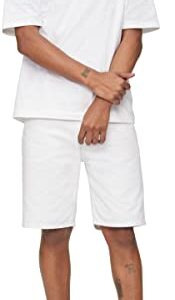 Calvin Klein Men's Relaxed Fit Monogram Logo Crewneck T-Shirt, Brilliant White, Medium