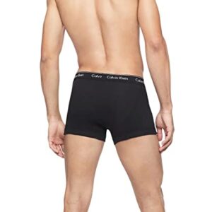 Calvin Klein Men's Cotton Classics 3-Pack Boxer Brief, 3 Black, 2XL