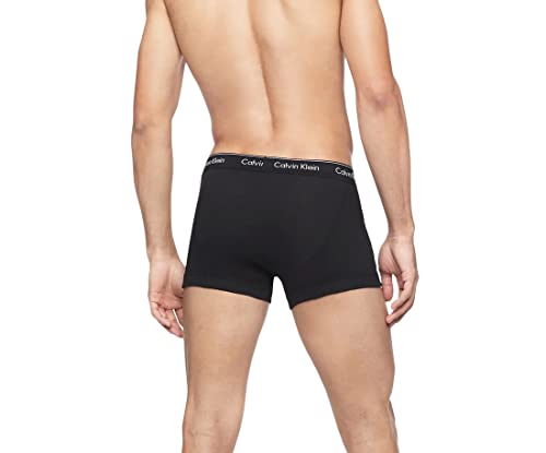 Calvin Klein Men's Cotton Classics 3-Pack Boxer Brief, 3 Black, 2XL