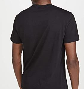 Calvin Klein Men's Short Sleeve Monogram Logo T-Shirt, Black Unbox, X-Large