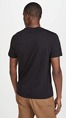 Calvin Klein Men's Short Sleeve Monogram Logo T-Shirt, Black Unbox, X-Large