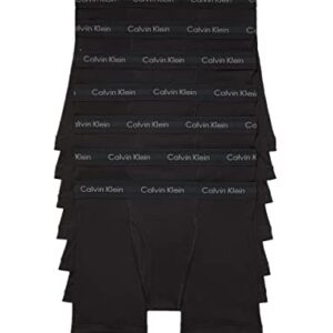 Calvin Klein Men's Cotton Classics 7-Pack Boxer Brief, 7 Black, M