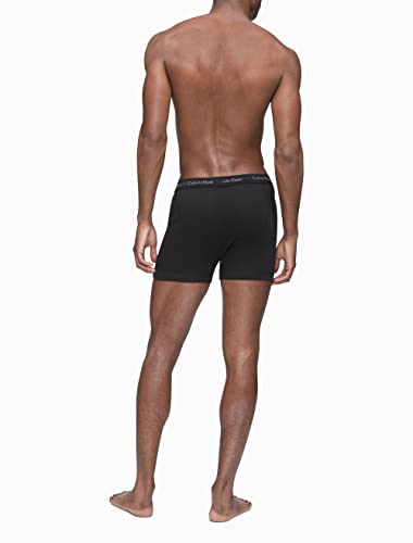 Calvin Klein Men's Cotton Classics 7-Pack Boxer Brief, 7 Black, M