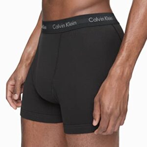 Calvin Klein Men's Cotton Classics 7-Pack Boxer Brief, 7 Black, M