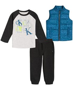 calvin klein 3 pieces vest set