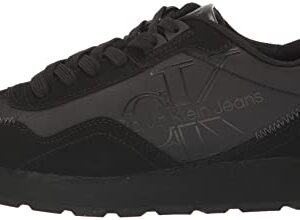 Calvin Klein Men's Eden Sneaker, Black 001, 11