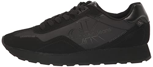 Calvin Klein Men's Eden Sneaker, Black 001, 11