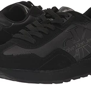 Calvin Klein Men's Eden Sneaker, Black 001, 11