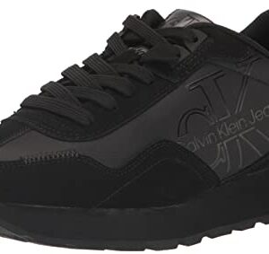 Calvin Klein Men's Eden Sneaker, Black 001, 11