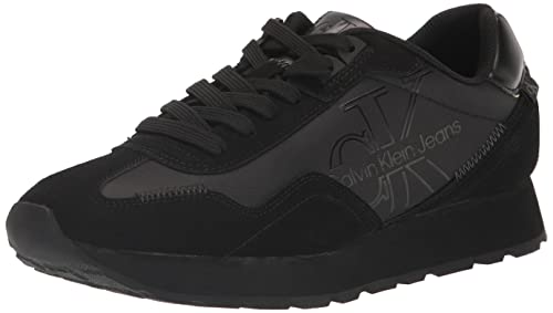 Calvin Klein Men's Eden Sneaker, Black 001, 11