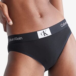 Calvin Klein Women's 1996 Cotton Modern Bikini Panties, Multi-Pack, Black