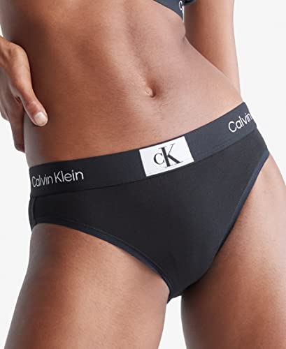 Calvin Klein Women's 1996 Cotton Modern Bikini Panties, Multi-Pack, Black