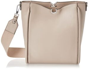 calvin klein crisell north/south crossbody, goat,one size