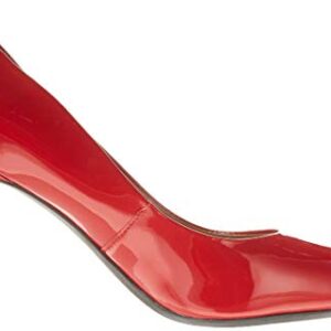 Calvin Klein Women's Gayle Pump, Crimson Red, 8