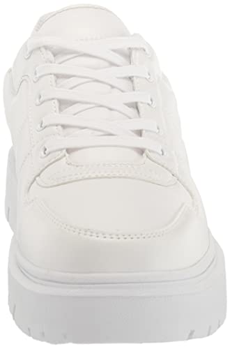 Calvin Klein Women's Danyel Sneaker, White, 11