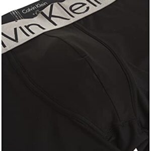 Calvin Klein Men's Steel Micro Boxer Briefs, black/black/black, Small