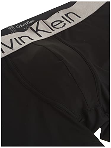 Calvin Klein Men's Steel Micro Boxer Briefs, black/black/black, Small