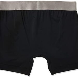 Calvin Klein Men's Steel Micro Boxer Briefs, black/black/black, Small