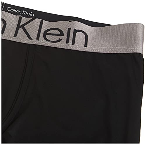 Calvin Klein Men's Steel Micro Boxer Briefs, black/black/black, Small